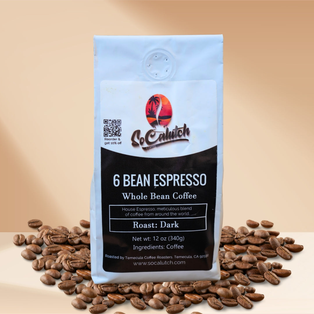 6 Bean Espresso Coffee -SoCalutch